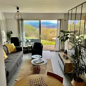 Chez Isa, Loft 55m2, Jardin, Vue, Parking, Entree Autonome Ceyrat