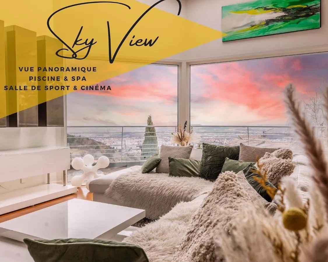 Villa Sky View Cinema, Piscine, Spa Ceyrat